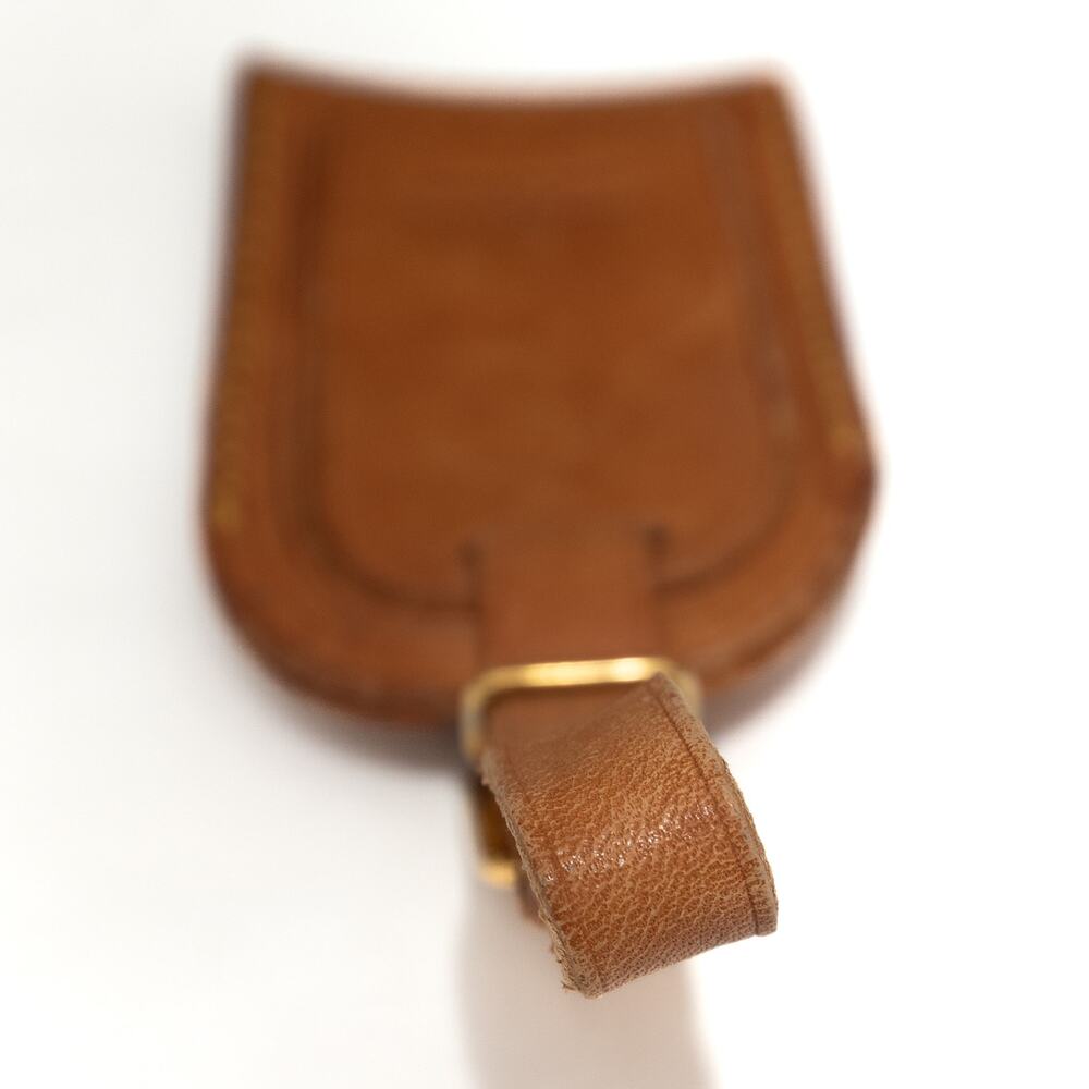 Authentic Louis Vuitton Vachetta Leather Luggage Name Tag TT - Picture 4 of 6